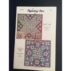 Radiating Stars #210400 Quilting Pattern B21